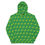 Thumbnail: FCKRY All Over Green Unisex Hoodie