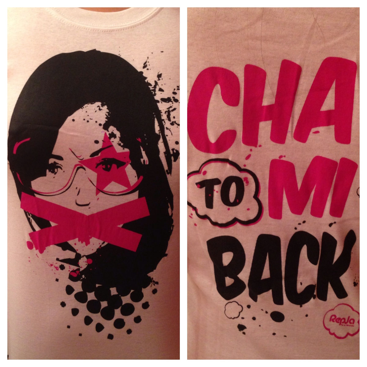 REPJA "Chat To Mi Back* Ladies T