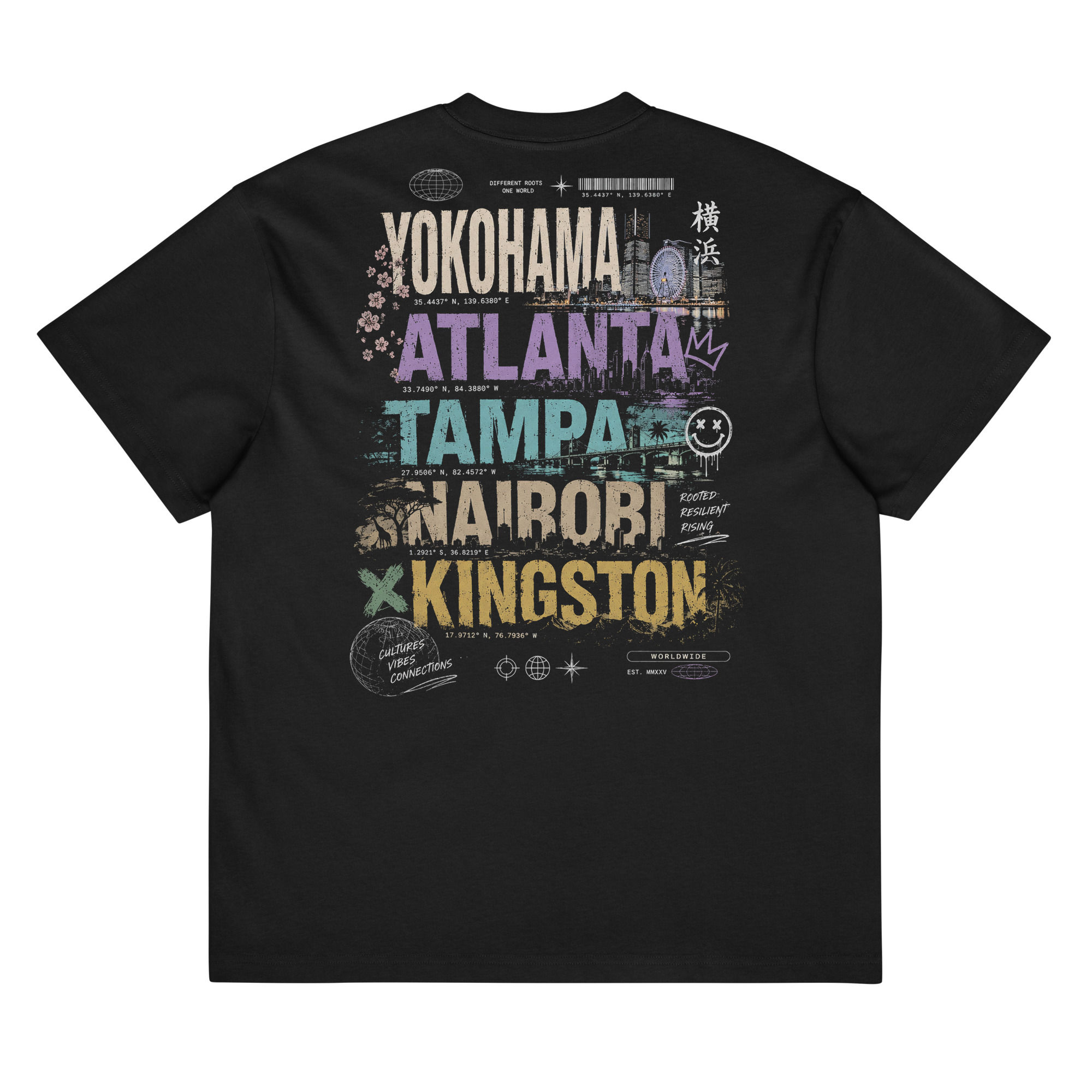 Global Over-sized Box Tee