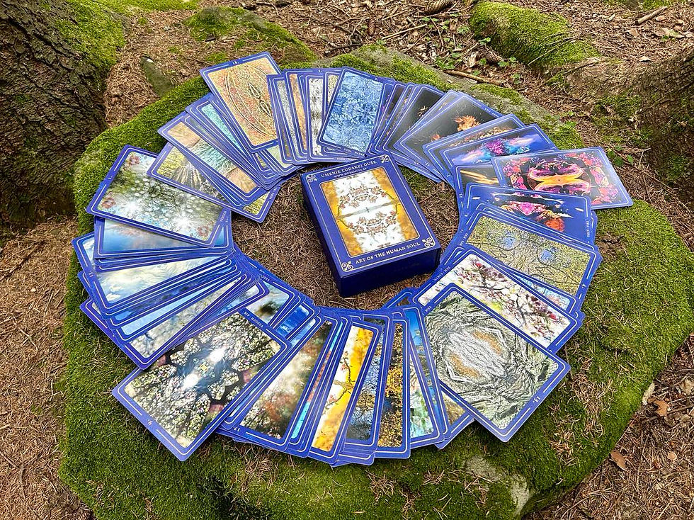 Miniatúra: Umenie ľudskej duše  - exkluzívne autorské, terapeutické a kontemplatívne karty