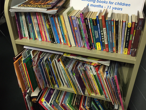 First Christian Member Creates Lending Library for Children