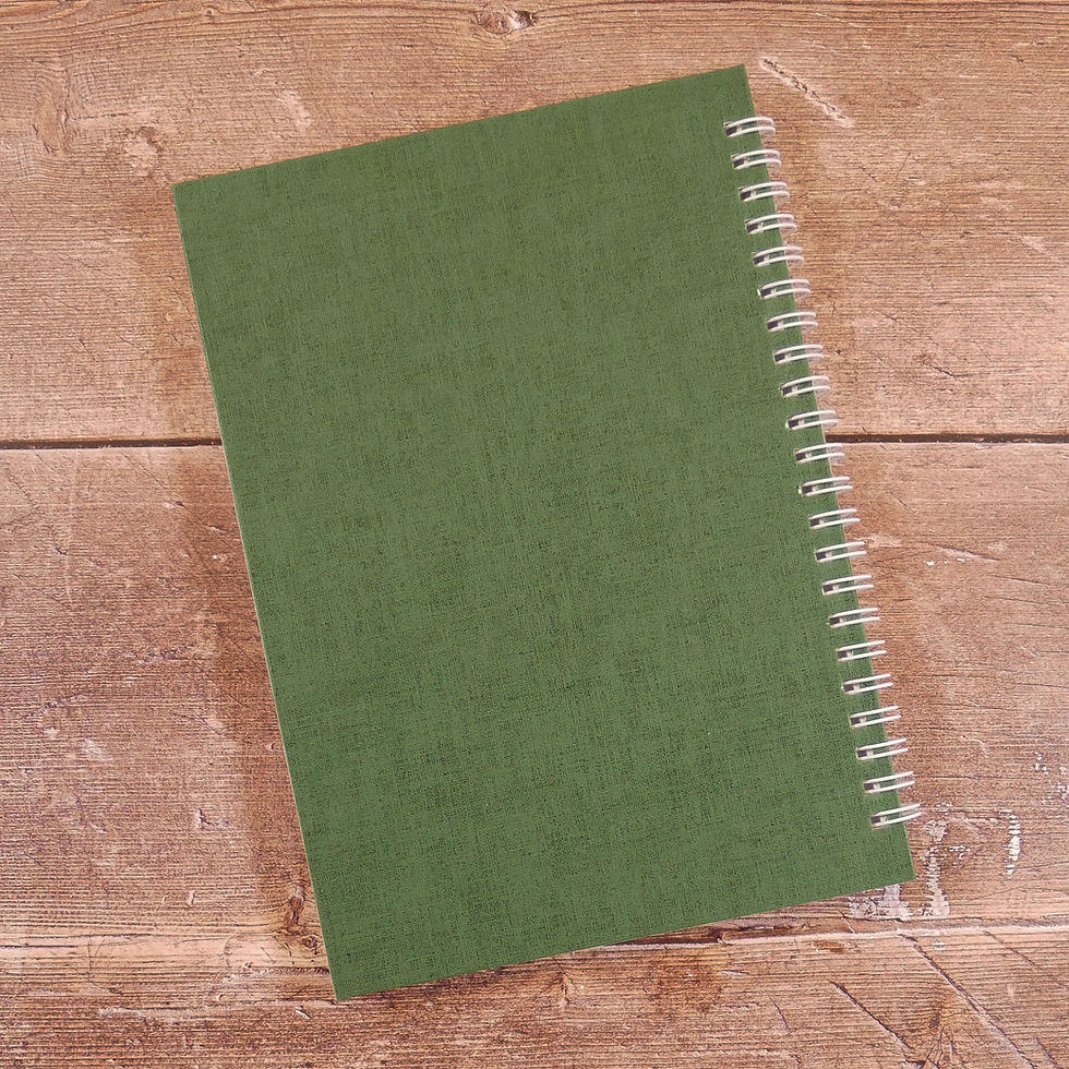 Thumbnail: Sape Green Stag Lined Note Book