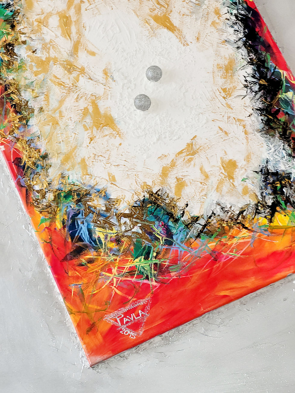 Miniatura: Osudové, jedinečné setkání, 87 x 108 cm