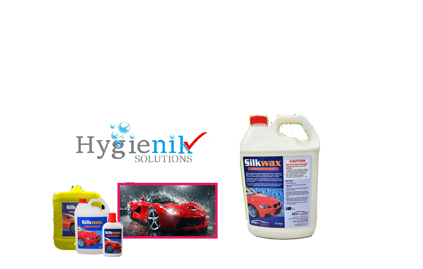 Silkwax Car Polish Polymer High Gloss Polish Truck Boat Vehicle Motorbike Polish