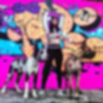 Gran Danes arlequin y Gran danes tigrado grafiti liz macias puebla atlixco