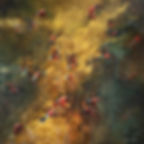 rising cannonade 100 x 100cm 