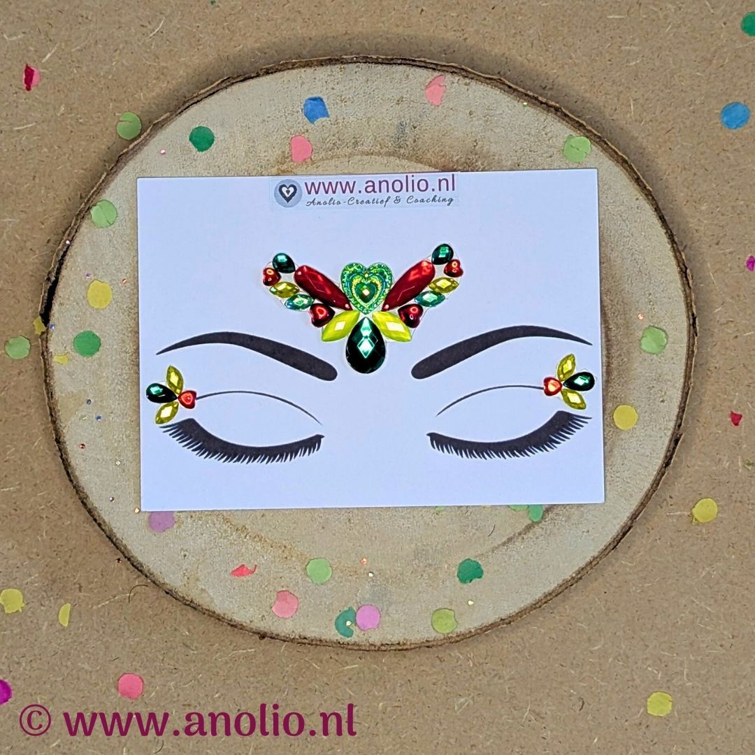 Face jewel "Vastelaovend"