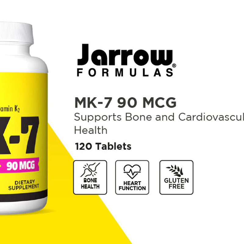 Thumbnail: Jarrow Formulas MK-7, 90 mcg - 60 Softgels