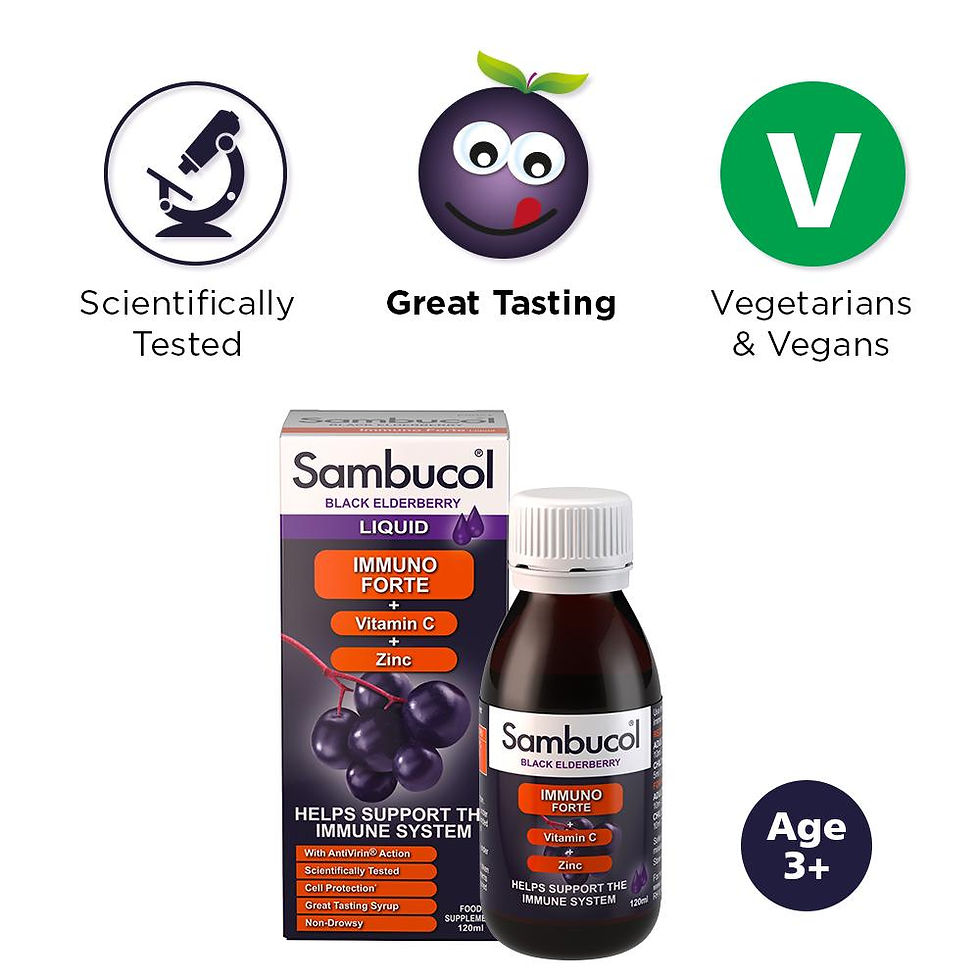 Thumbnail: Sambucol Immuno Forte Syrup  - 120ml
