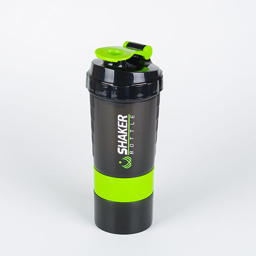 Thumbnail: Gym Fitness PP Water Bottle Protein Shaker Shake Bottle