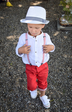 Tenue de mariage sur mesure pour garçon