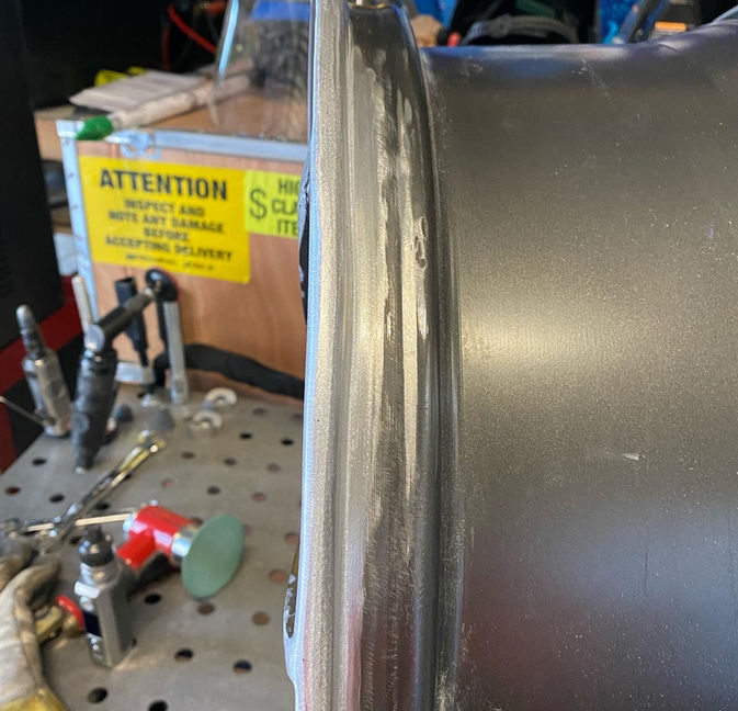 Bent and Cracked rim