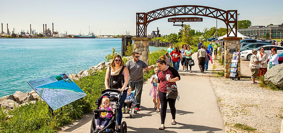 Blue Water River Walk