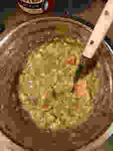 Seeds are mixed in