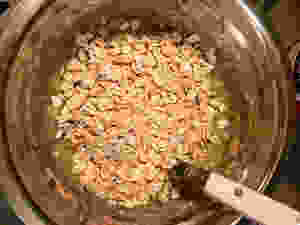 mix in the oats