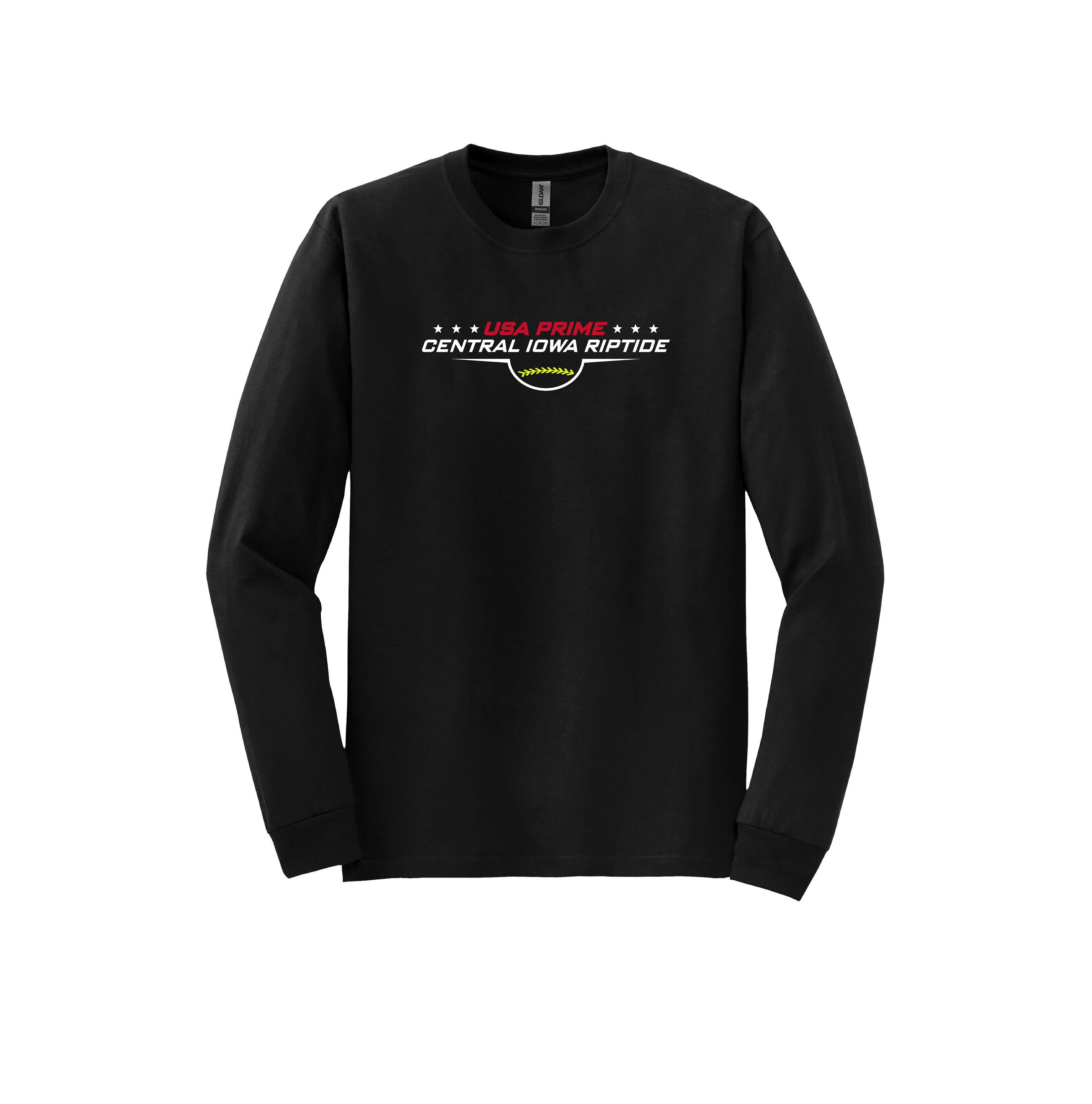 USA Prime Gildan Long Sleeve Star Design