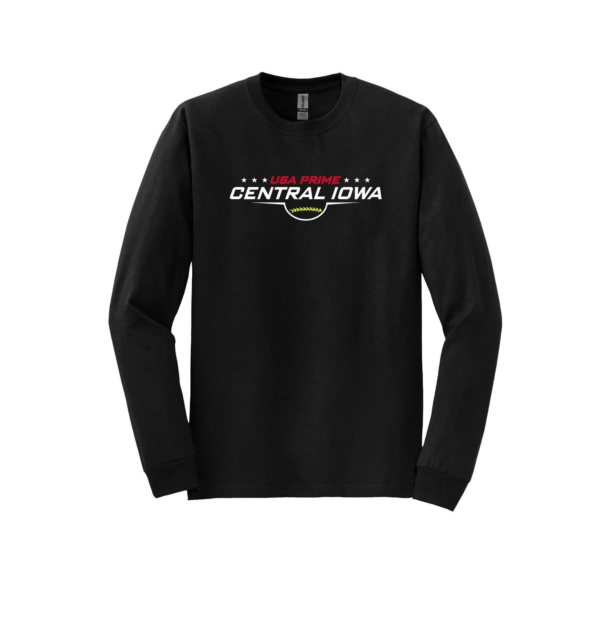 USA Prime Gildan Long Sleeve Star Design