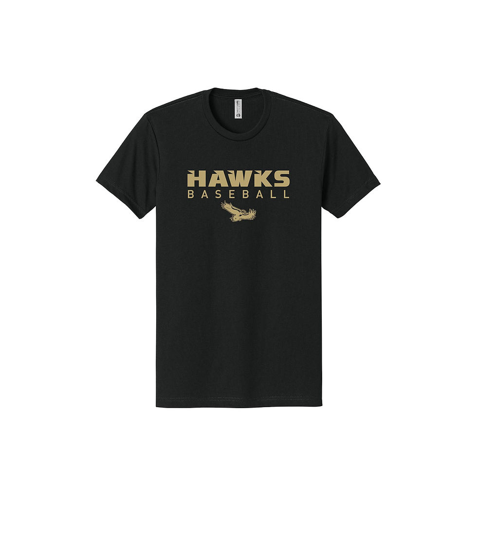 Thumbnail: Next Level CVC Sponsor T-Shirt- Hawks Option 1