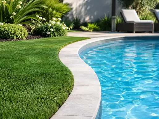 How to Secure Turf Around Pool Edges Safely