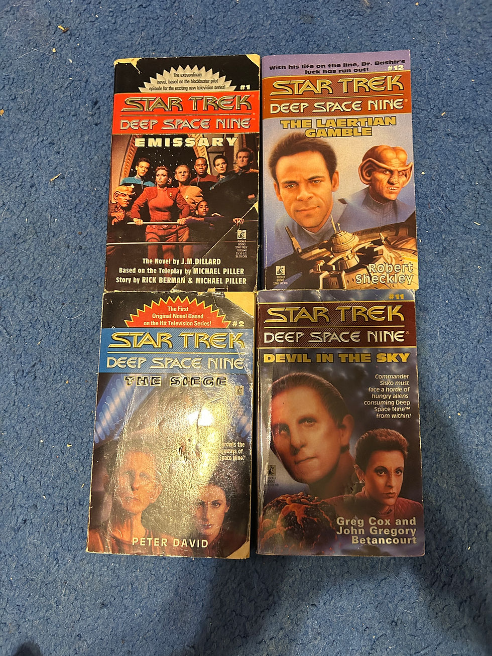 Thumbnail: MYSTERY Star Trek books