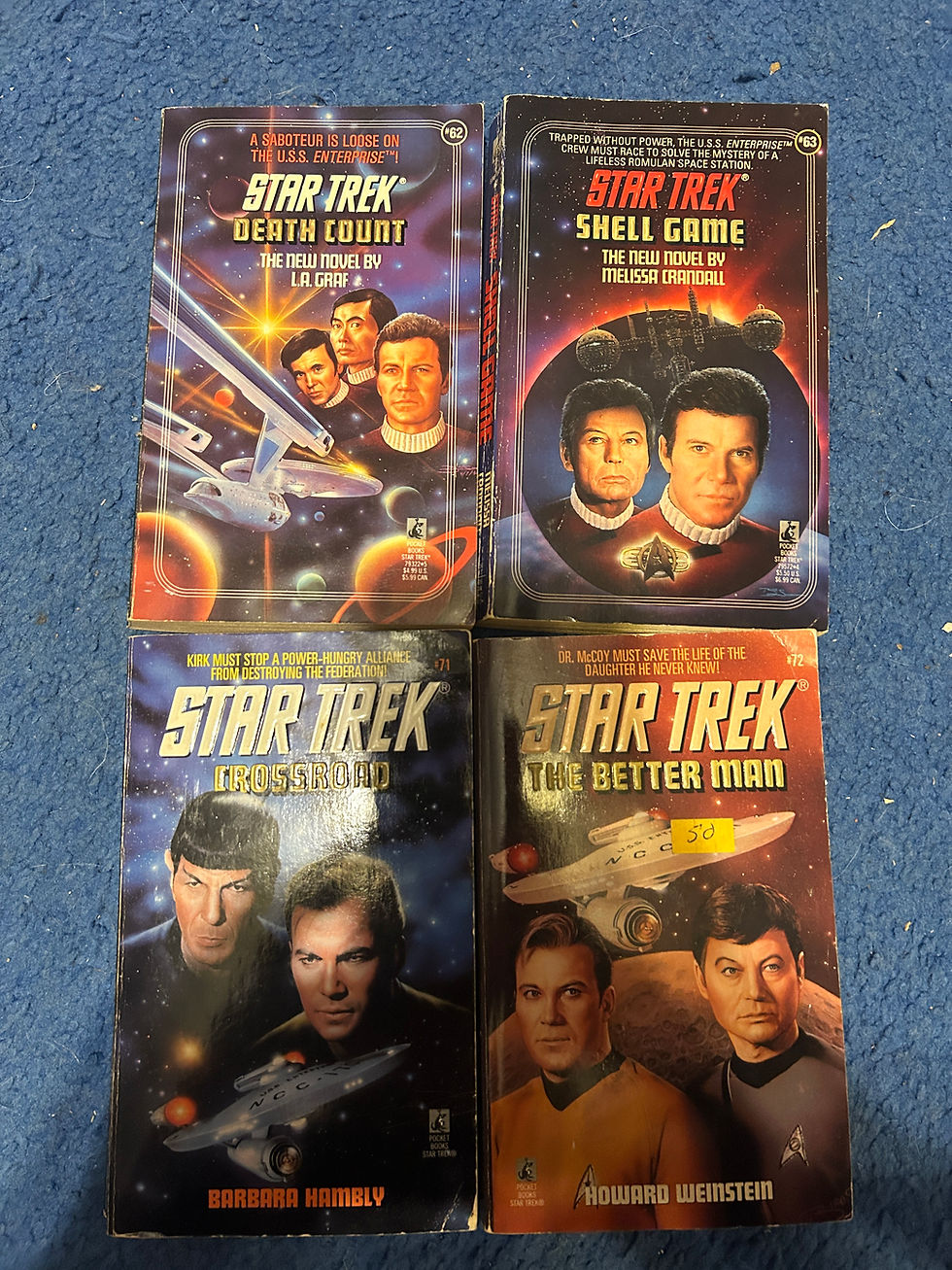 Thumbnail: MYSTERY Star Trek books