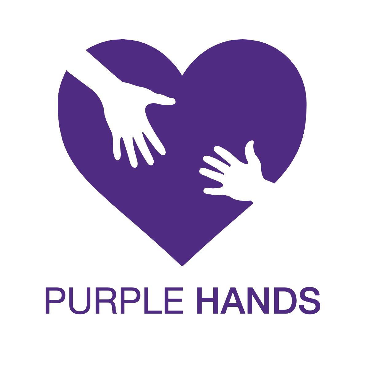 Purple Hands logo
