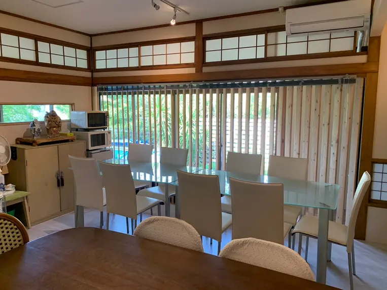 和歌山県民宿の屋内