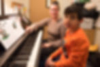 Piano lesson