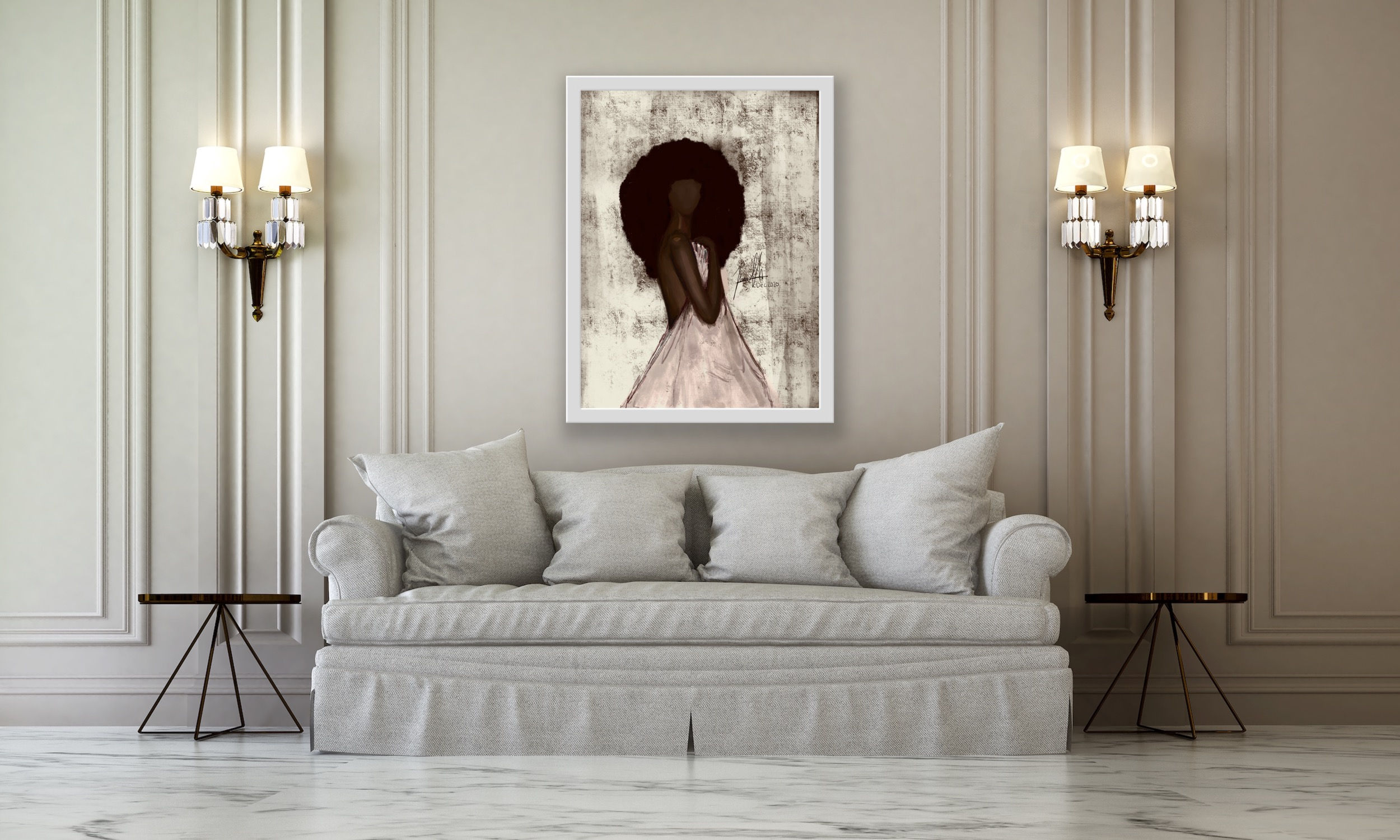 Exposed-Canvas Print