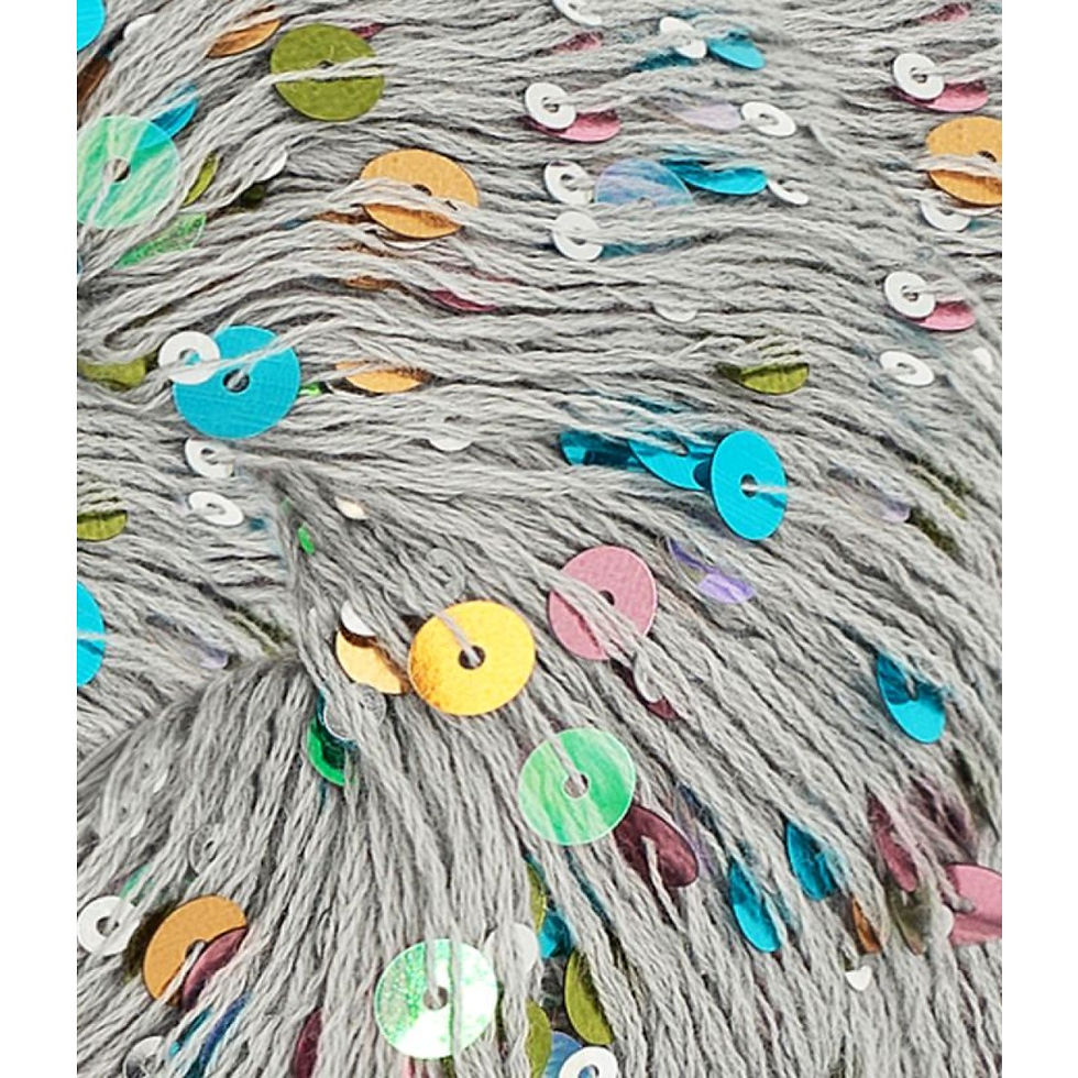 buntes Pailettengarn 1121