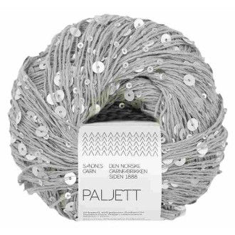 silbernes Pailettengarn 1120