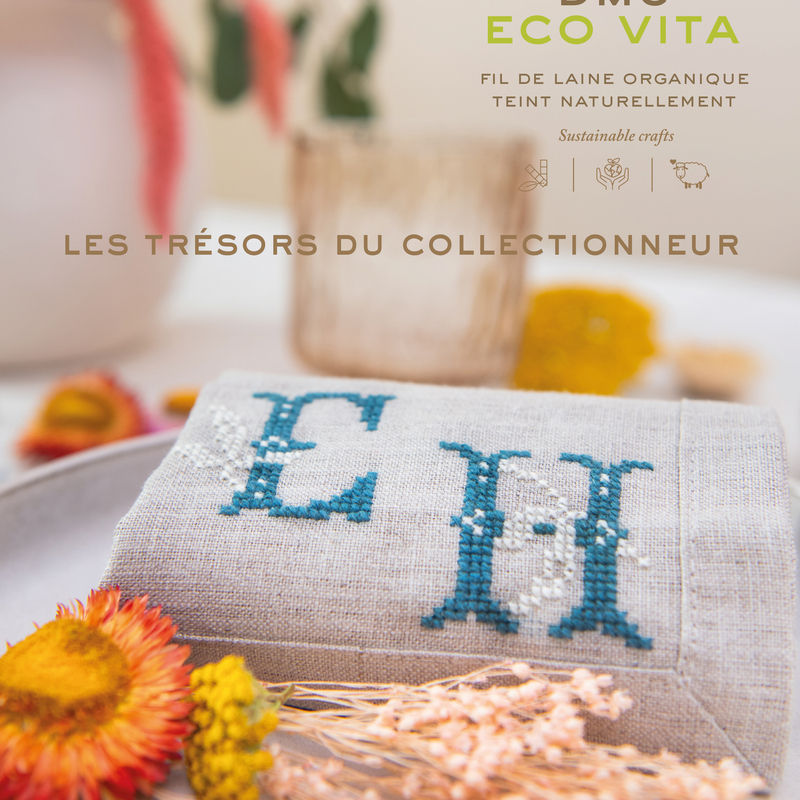 heft mit 29 Stickanleitungen - designs aus der natur in bunten farben