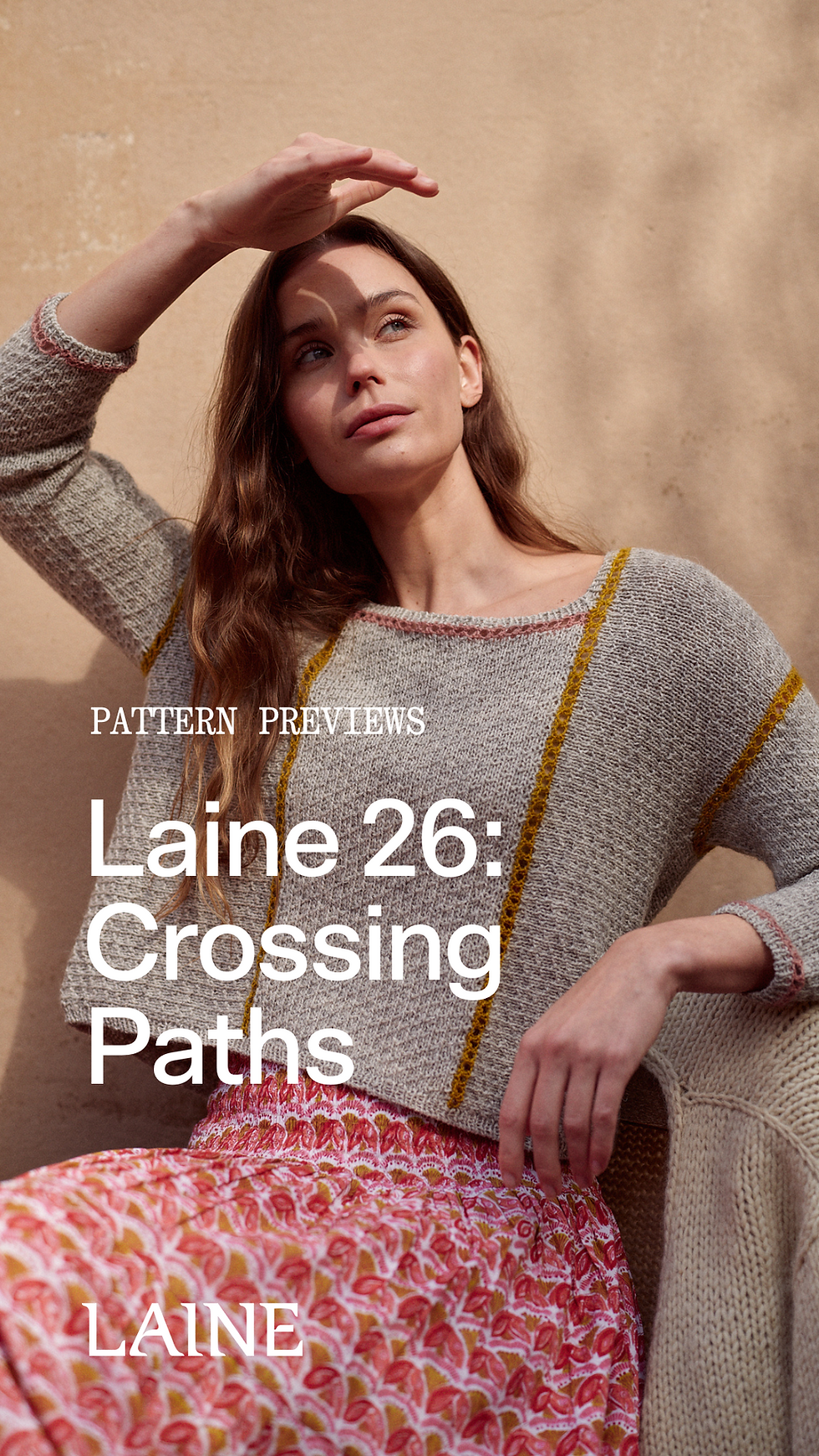 Miniaturbild: Laine 26: Crossing Paths Muster-Vorschau mit Model