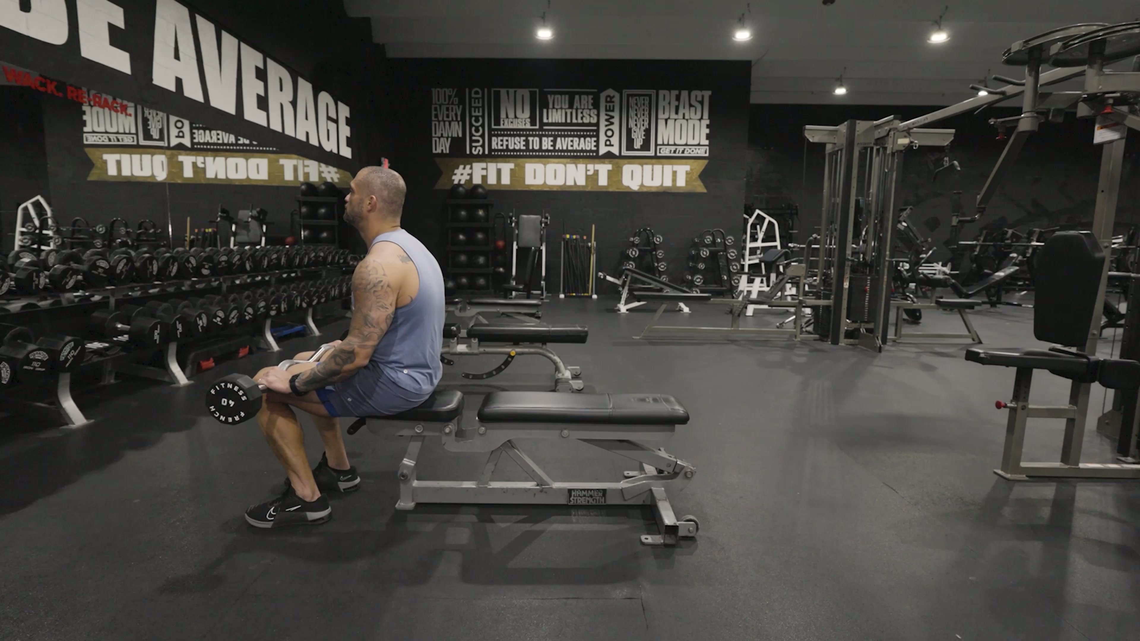 Barbell Skull Crushers