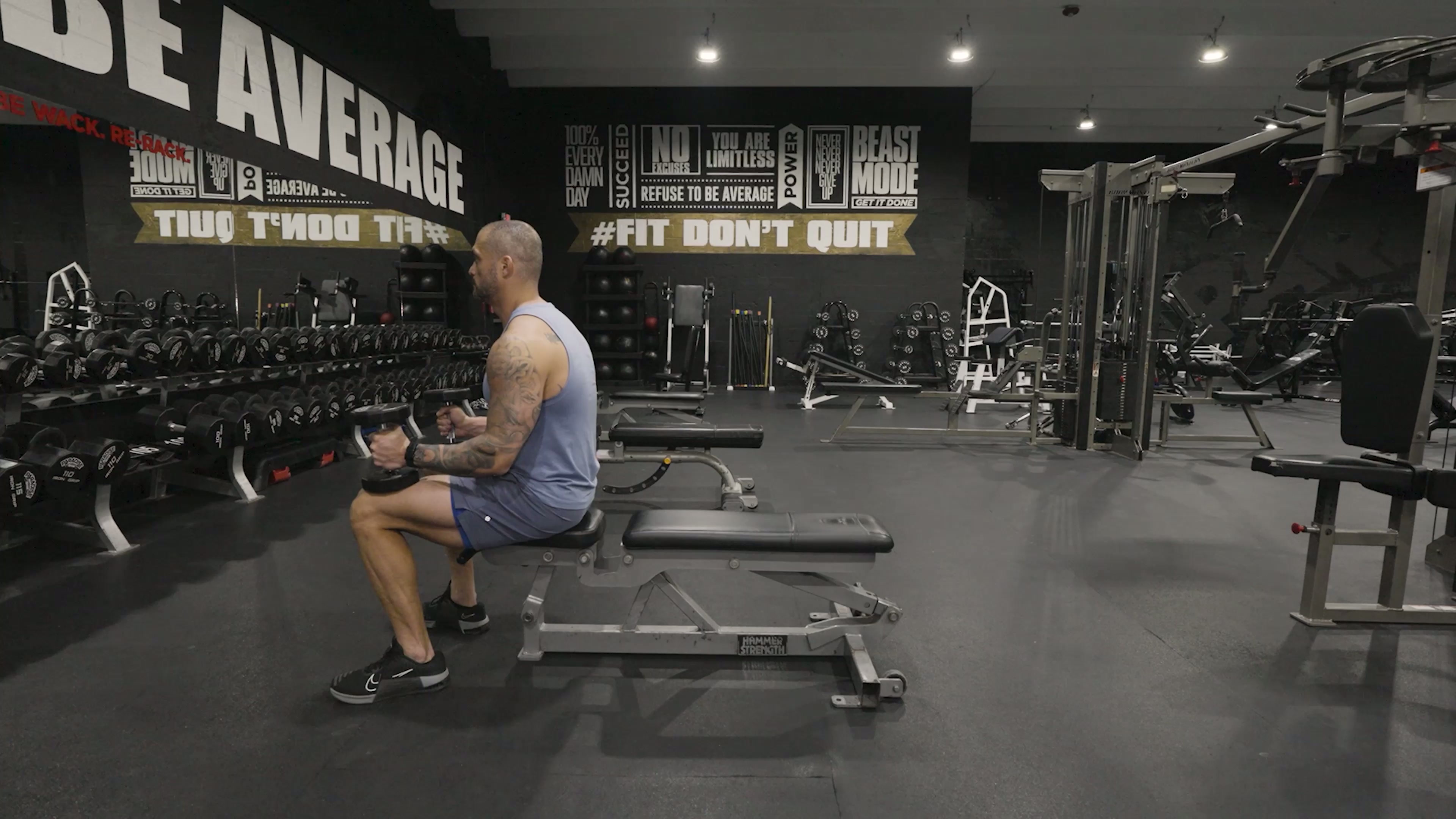 Dumbell Skull Crusher