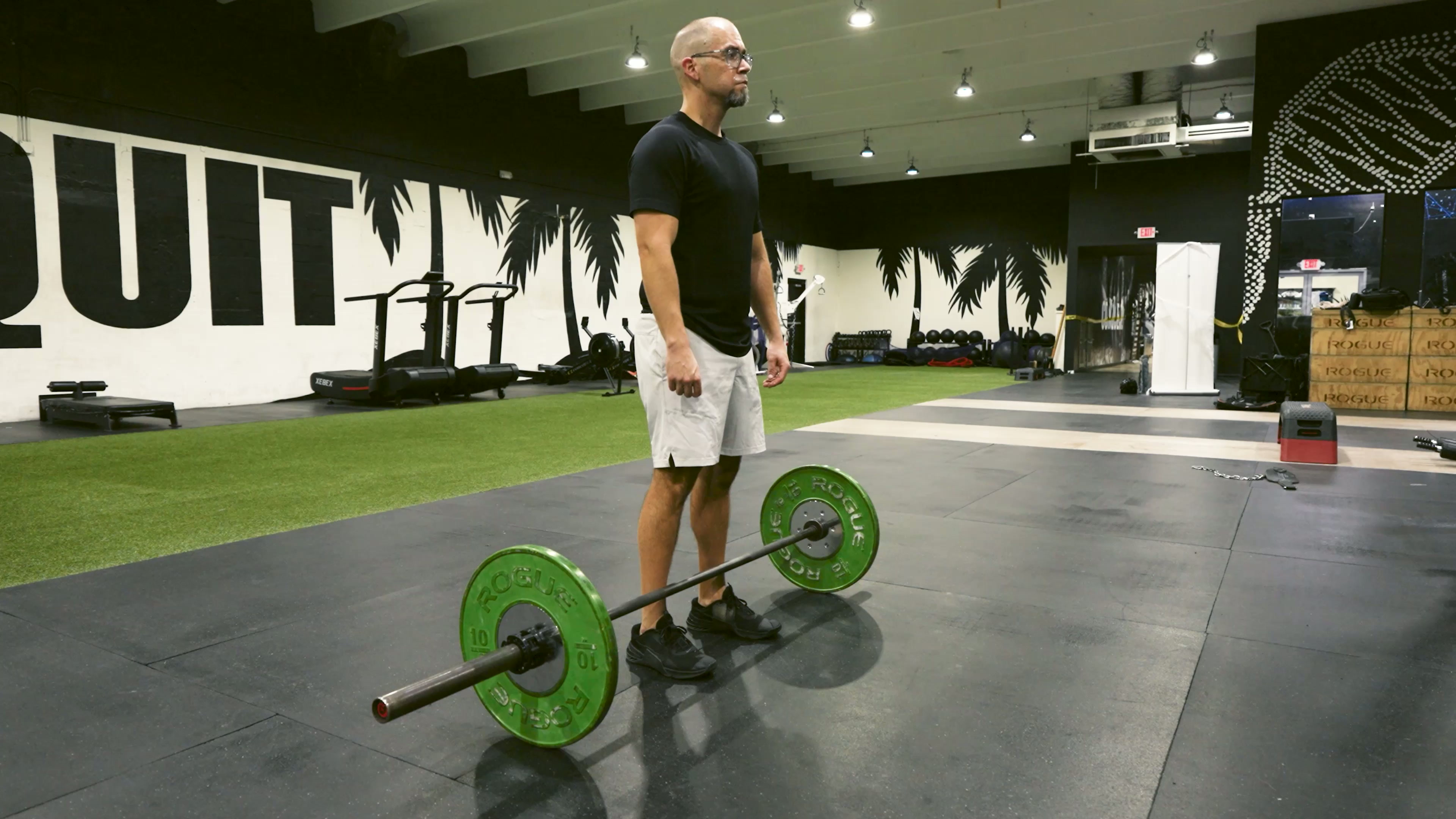 Barbell Shoulder Shrugs