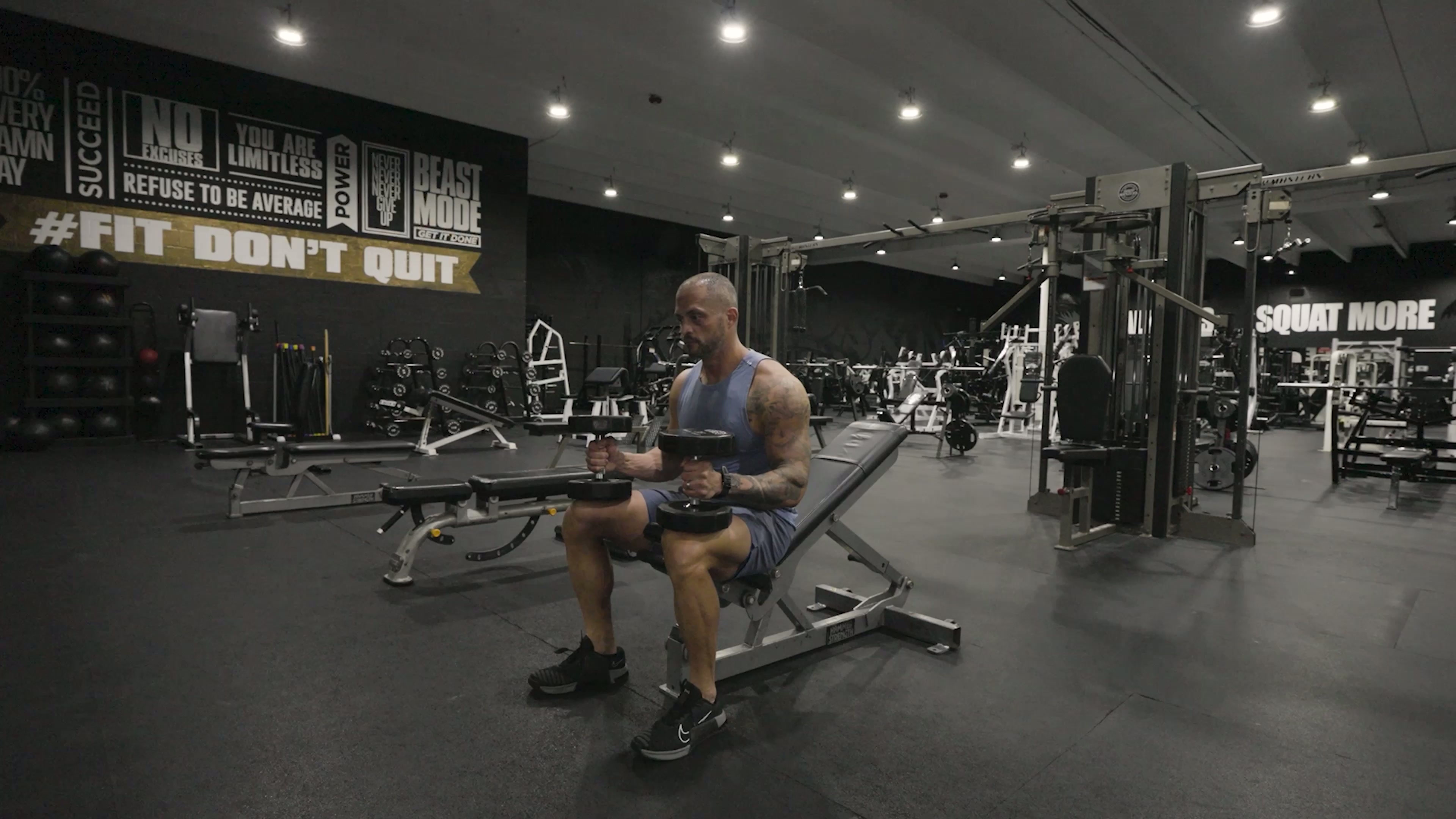 Incline Dumbbell Bench Press