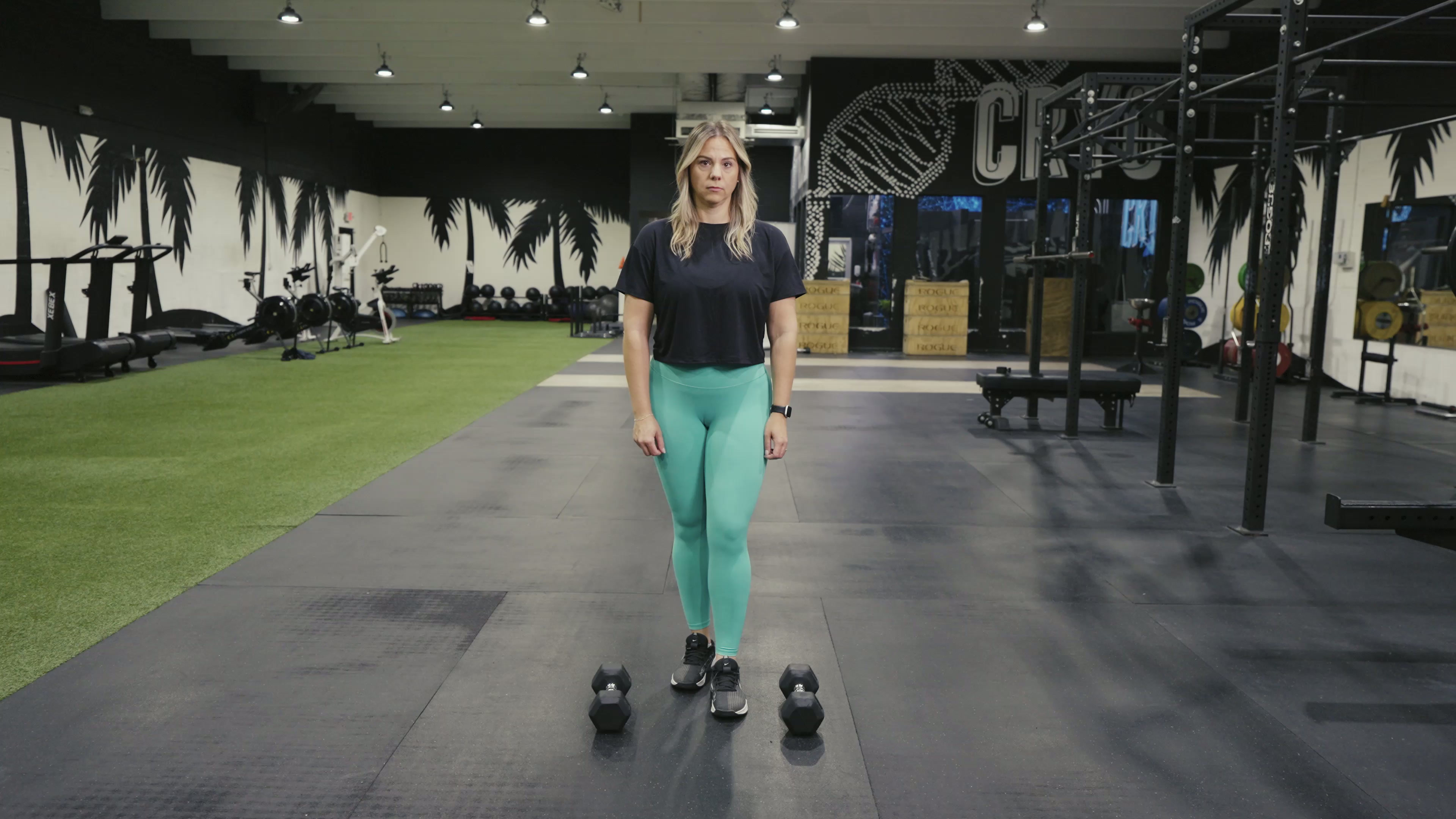 Dumbbell Front Squat