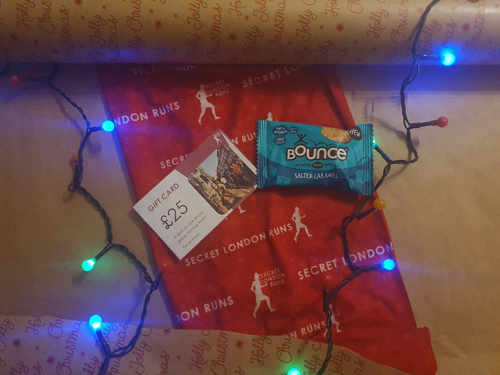 Secret London Runs £25 voucher and buff set