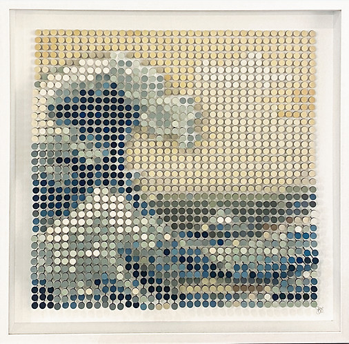 Susila Bailey Bond, The Wave, 80 x 80cm