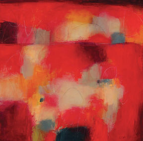 Woolff_Gallery_Carolyn Cole, Red, CC111307, 37_x37_ or 94 x 94cm.jpg