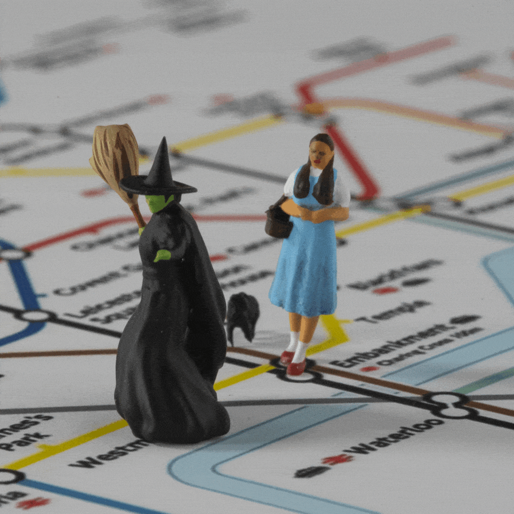 Patrick Boyd, Wicked Witch of Westminster, 60 x 60cm, Lenticular print