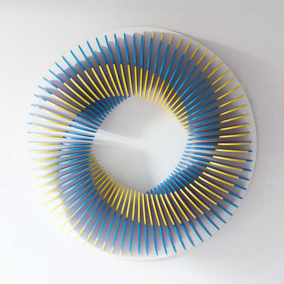 Anna Kruhelska, Constant Change 42, (front view)