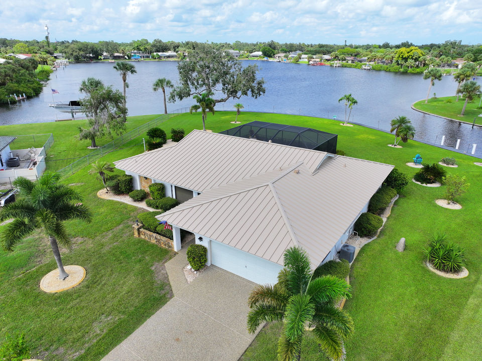 standing seam metal roof completed by igniteexteriors in florida 