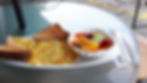 2 Eggs with Fresh Fruits
