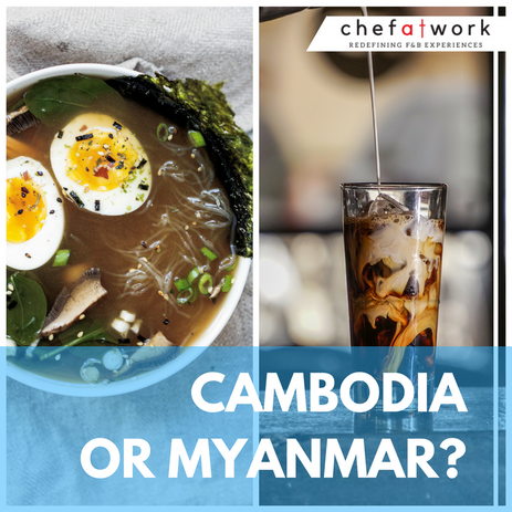 Cambodia or Myanmar for Food & Travel?