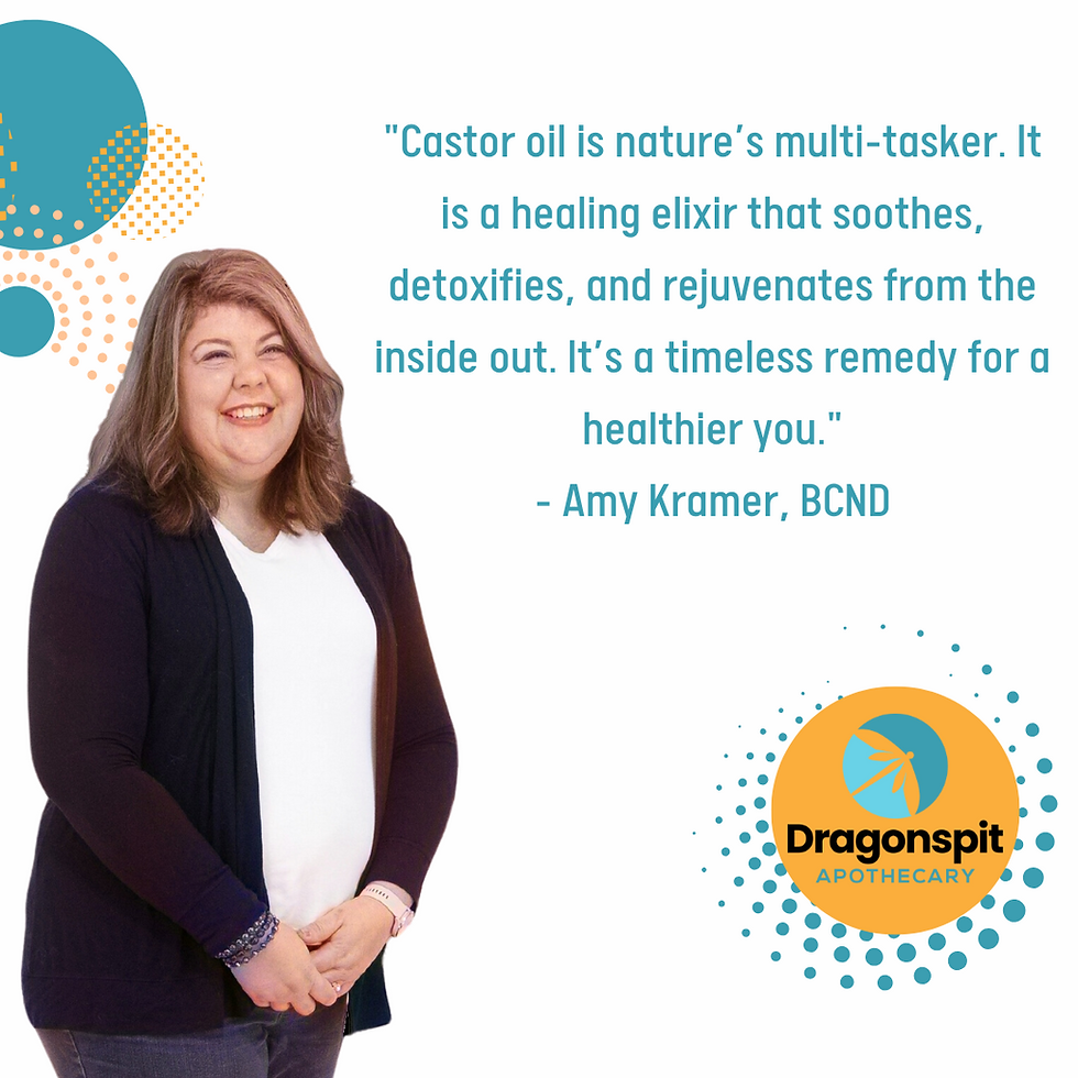 Benefits of castor oil are endless when it comes to supporting your health.