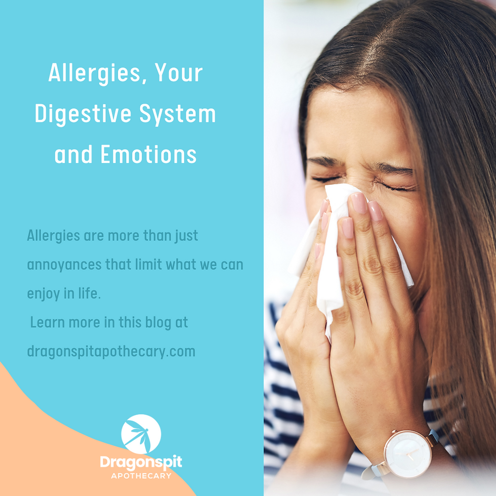 Allergies, Your Digestive System and Emotions