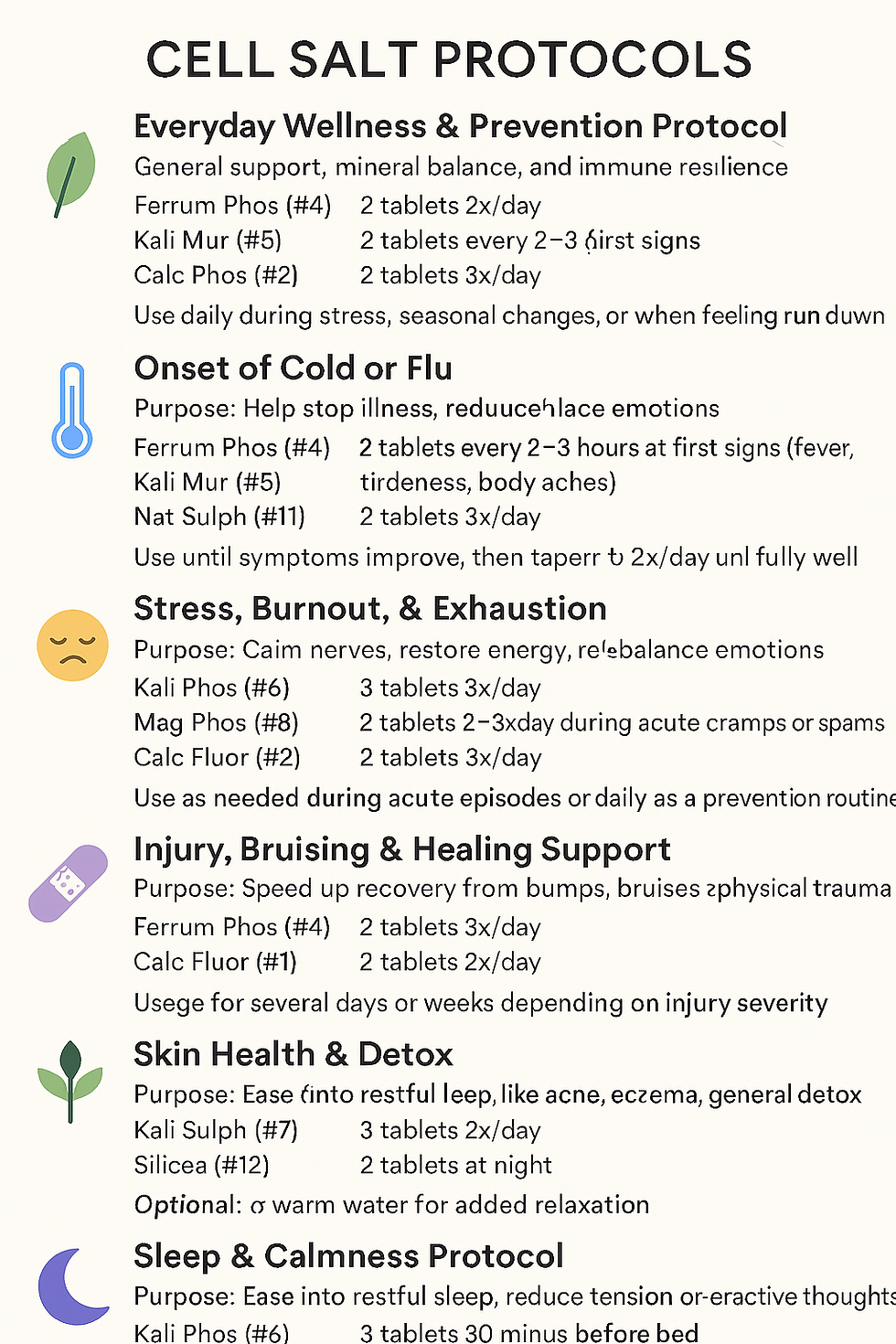 Common cel salt uses