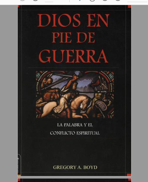 DIOS EN PIE DE GUERRAGregory Boyd